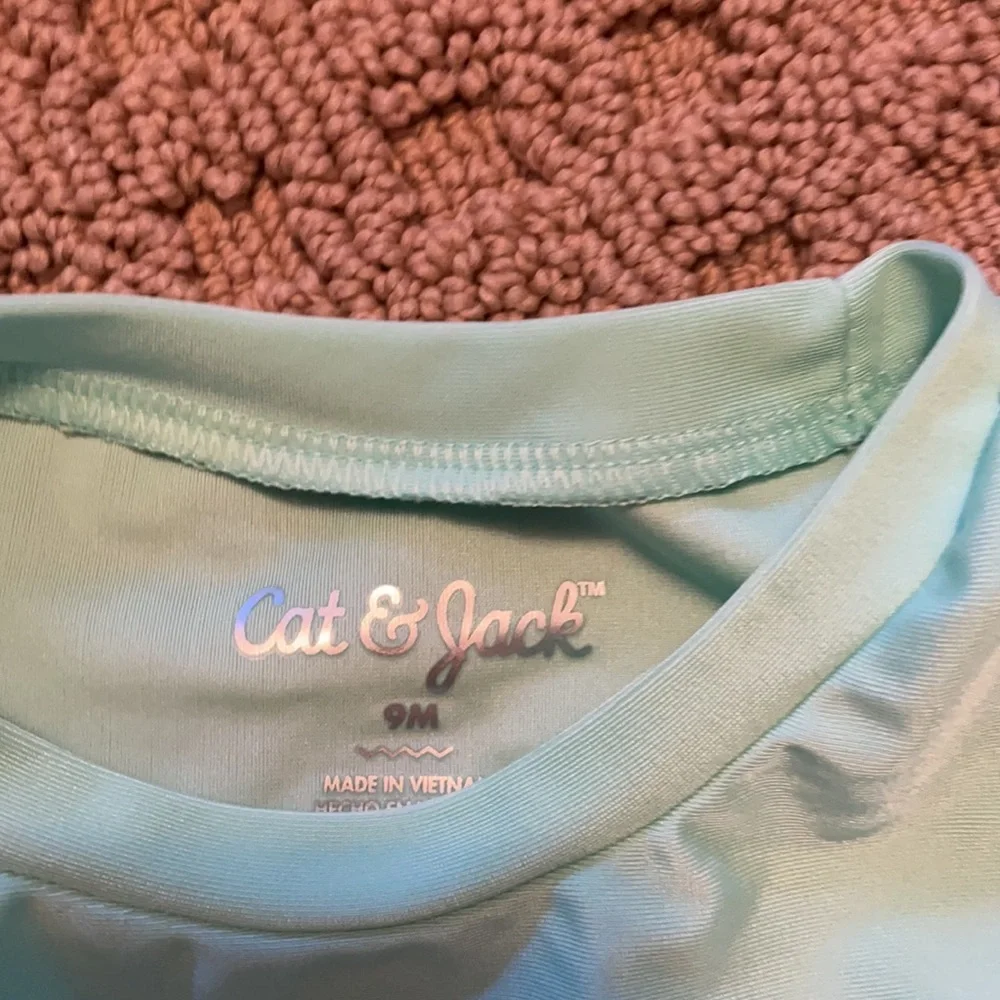 New ice cream cone mint green bathing suit 6 to 9 months (3 for $15 item)